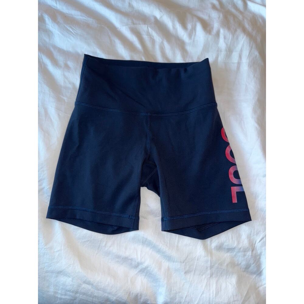 Lululemon Soulcycle biker shorts